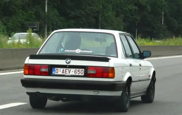 BMW 3 Серии Sedan (E30, facelift 1987)-7