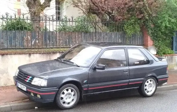 Peugeot 309 (3C,3A facelift 1989) 3-door